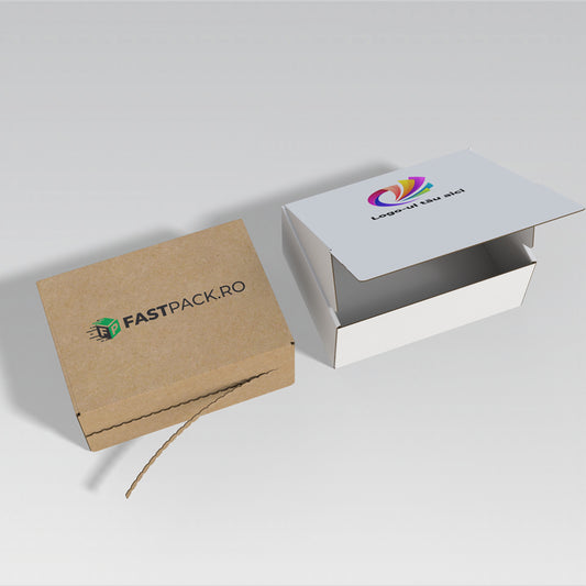 Cutie 350x250x140 mm personalizata cu autosigilare